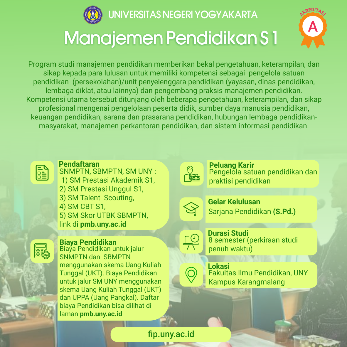 S1-Manajemen Pendidikan | PMB UNY